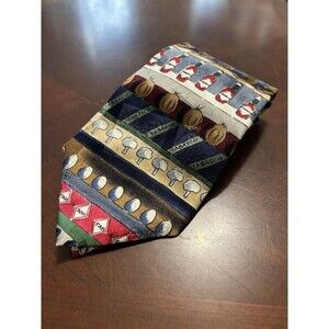 Vintage Tabasco Pepper Sauce Men’s Tie U.S.A made 100% Silk Excellent Condition